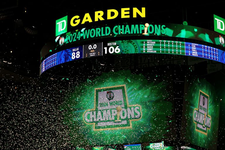 Boston Celtics wint eerste NBA Finals sinds 2008, Dallas Mavericks maakte weinig kans