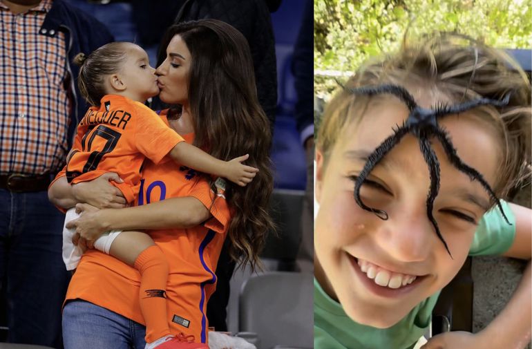 Zoon Wesley Sneijder en Yolanthe Cabau maakt volgers laaiend enthousiast met zeldzame vondsten: 'Kleine Freek Vonk'