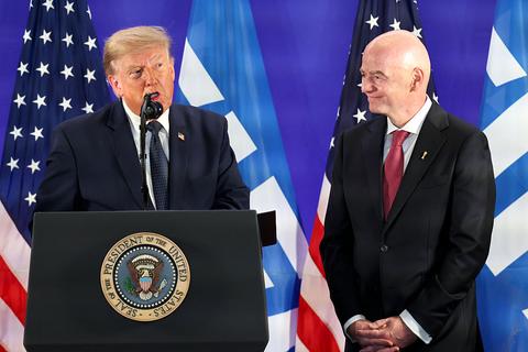 Donald Trump vol lof over zijn 'onvergetelijke' rol op WK voetbal: 'Weer een geweldige beslissing'