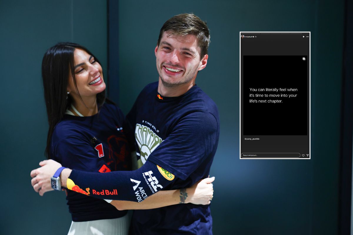 Kelly Piquet plaatst cryptische tekst na foto met Max Verstappen: 'Dan is het tijd voor een nieuw hoofdstuk in je leven'