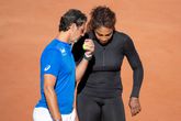 Patrick Mouratoglou en Serena Williams. © Getty Images.