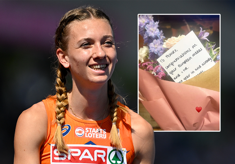 Topatlete Femke Broeders-Bol verrast met mooi gebaar na uitzonderlijke prestatie op EK atletiek