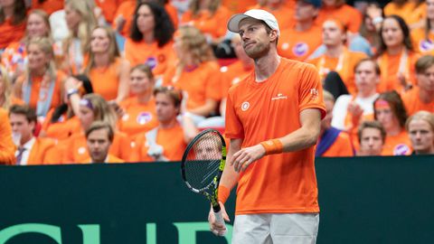 Toptennisser Botic van de Zandschulp zonder nieuwe trainer direct uitgeschakeld in China