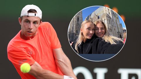 Vriendin van toptennisser Tallon Griekspoor ontmoet in Wenen Nederlandse oud-tennisster (30)