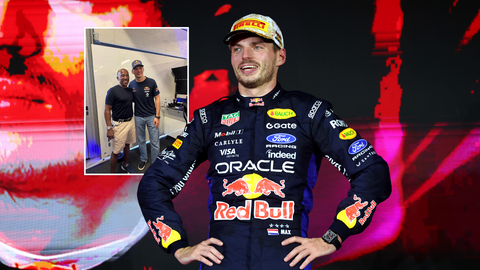 Max Verstappen ziet vader van rivaal opduiken in zijn garage: 'Mijn vriend'