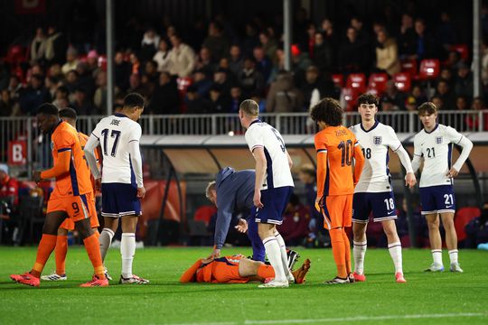 Flinke domper voor pechvogel bij Jong Oranje: opnieuw dreigt zware blessure