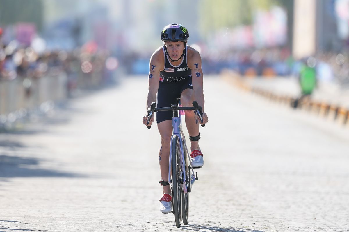 Olympische triatlete heeft opmerkelijk verzoek voor cameraman: 'Wil je niet mijn kont filmen?'