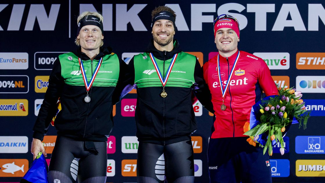 Schaatsveteraan Kjeld Nuis ziet 'jonge honden' naderen: 'Ik heb heel erg geluk met mijn lijf'