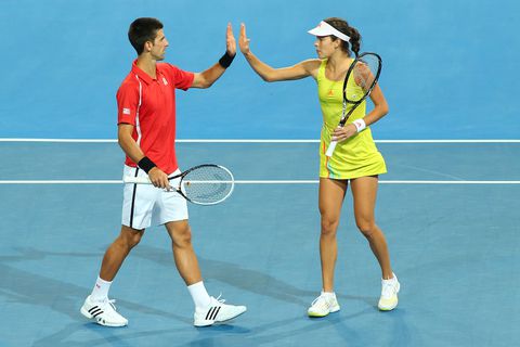 Ex-toptennisster duikt na veelbesproken breuk op met Novak Djokovic