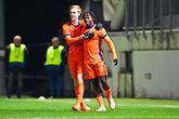 Mats Rots en Jayden Addai bij Jong Oranje. ©Pro Shots.