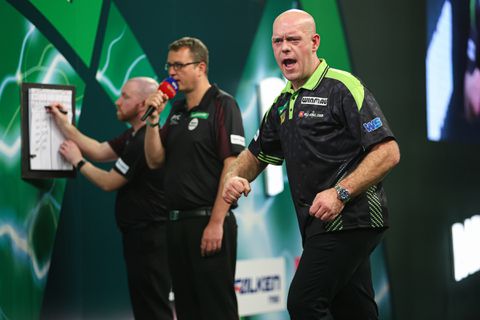 Prijzengeld loopt lekker op voor topdarter Michael van Gerwen op WK darts