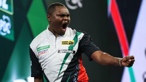 'Grootste droom' Keniaanse darter komt uit ná sensatie op WK: 'Ik ben heel erg blij'