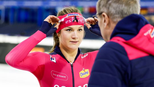Topschaatsster Angel Daleman (18) blijft zichzelf verrassen: 'Ik was ervan overtuigd dat ik dat niet was'
