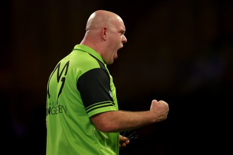 Michael van Gerwen Rob Cross Darts Masters Bahrein
