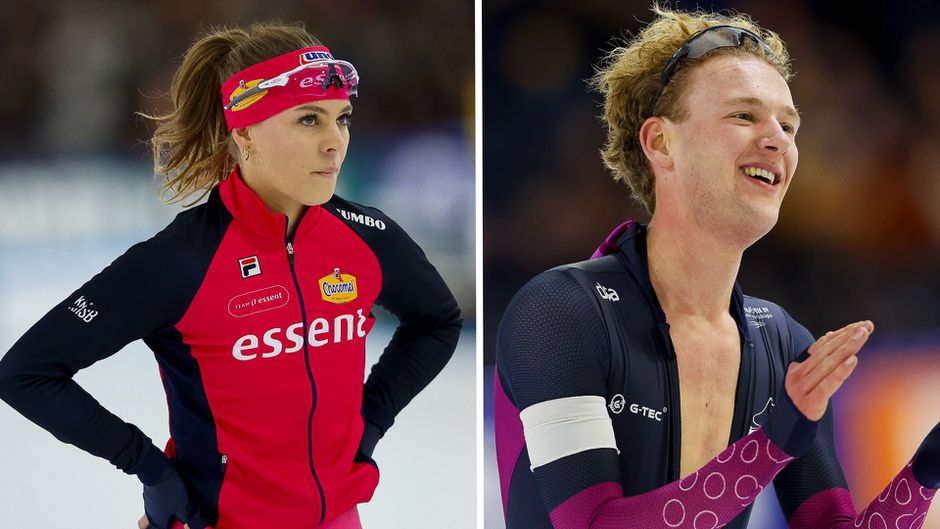 Debuterende schaatser 'compleet verrast' na belletje: 'Ik vind het ontzettend cool'