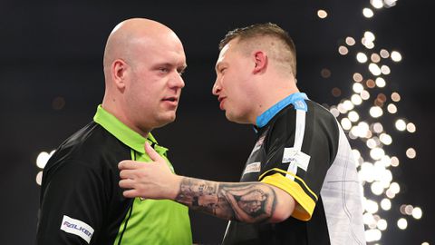 Tegenstander waarschuwt Michael van Gerwen voor clash: 'Dat is een kwestie van tijd'