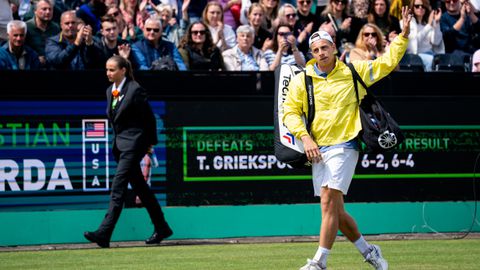 Na 'hele mooie week' op 'eigen' gras wil Nederlandse toptennisser zijn titel nu weer terug