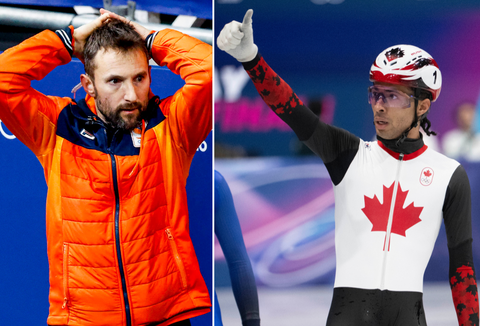 Bondscoach Oranje-shorttrackers woest na actie Canadees in finale met drie Nederlanders: 'Dit flik je niet'