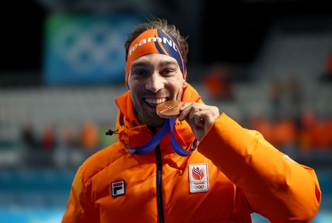 Kjeld Nuis breekt tijdens interview na olympisch brons: 'Ik wilde niet janken, maar het is zó vet'