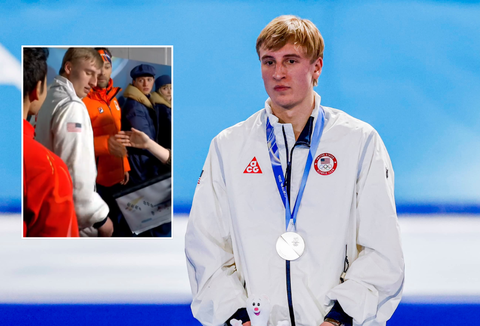 Schaatssensatie Jordan Stolz de mist in na olympisch zilver, Kjeld Nuis en organisatie grijpen in