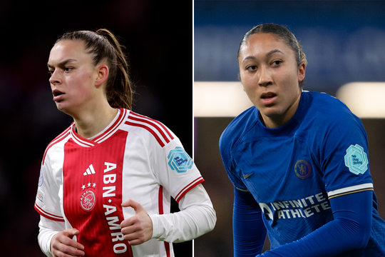 Op deze zender kijk je naar Ajax Vrouwen, in de kwartfinale van de Champions League tegen Chelsea