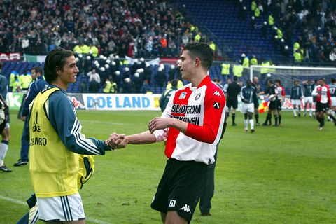 De dag dat Robin van Persie zijn eerste vrije trap voor Feyenoord tegen Ajax neemt: 'Ik vond het geweldig'