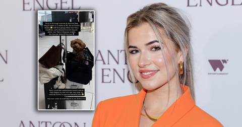 Jade Anna (vriendin Kenneth Taylor) worstelt met terugkerend probleem: 'Ik zit met mijn hart in mijn keel'