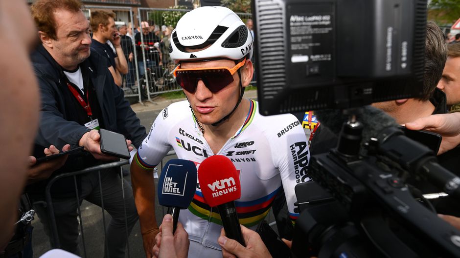 Mathieu van der Poel wijst Tadej Pogacar als favoriet voor Luik-Bastenaken-Luik aan: 'Een pure klasbak'