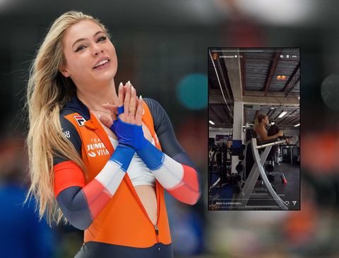 Jutta Leerdam zegt sorry tegen fans en werkt zich in het zweet op vakantie
