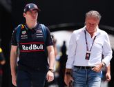 Max Verstappen en zijn manager Raymond Vermeulen. © Getty Images