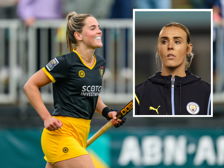 Tophockeyster (26) 'hartstikke verliefd' op Oranje-voetbalster (28): 'We hebben het leuk samen'
