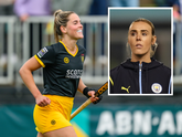 Tophockeyster (26) 'hartstikke verliefd' op Oranje-voetbalster (28): 'We hebben het leuk samen'