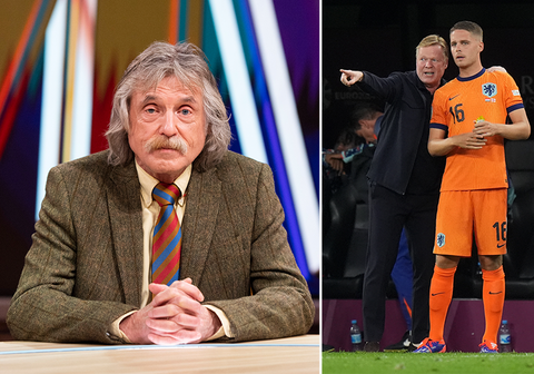 Johan Derksen clasht met VI-gast over Joey Veerman: 'In Oranje heb je geen reet aan hem'