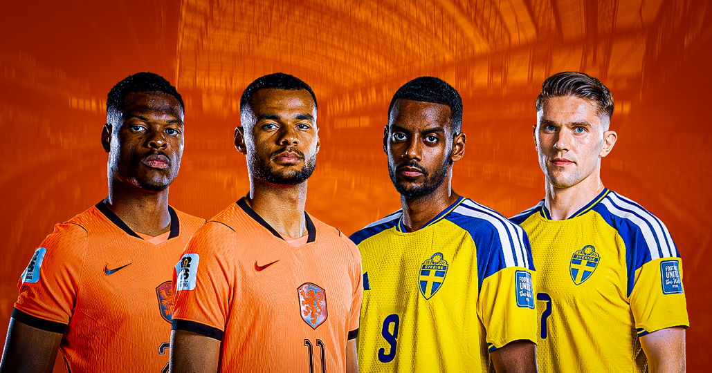 Wat kan het Nederlands elftal tegen Zweden op het WK? © Getty Images en beeldbewerking Sportnieuws.nl