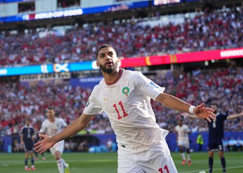 Ismael Saibari kan niet missen: Marokkaanse topvoetballer heeft WK-goal razendsnel te pakken tegen Schotland