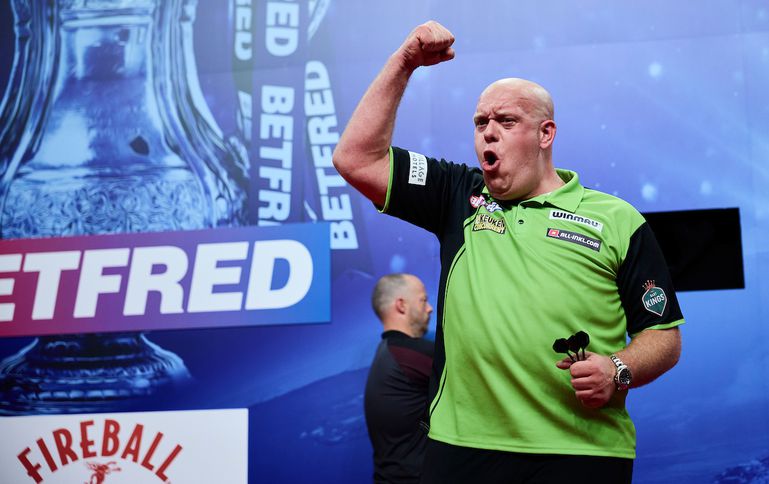 Dagprogramma halve finales World Matchplay: Michel van Gerwen tegen Michael Smith