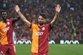 Dries Mertens viert een doelpunt voor Galatasaray © GettyImages.