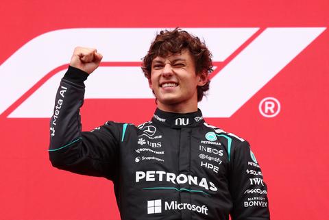 WK-stand Formule 1: Kimi Antonelli doet teamgenoot George Russell ontzettend veel pijn in België