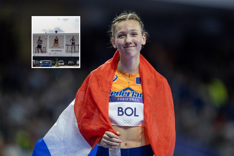 Speciale ode aan Femke Bol in haar geboortestad na goud in Parijs: 'Hebben we 14 uur per dag aan gewerkt'