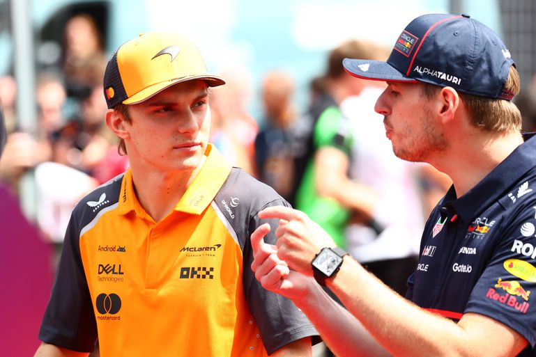 WK-leider Oscar Piastri 'nog ver verwijderd' van Formule 1-collega Max Verstappen: 'Van een ander kaliber'