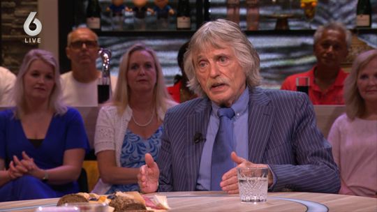 Johan Derksen in verhitte discussie over veelbesproken akkefietje met Hans Kraay: 'Ik heb daar geen spijt van'