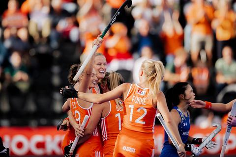 LIVE WK hockey | Oranje dendert na rust vrolijk door in telraamwedstrijd tegen Japan