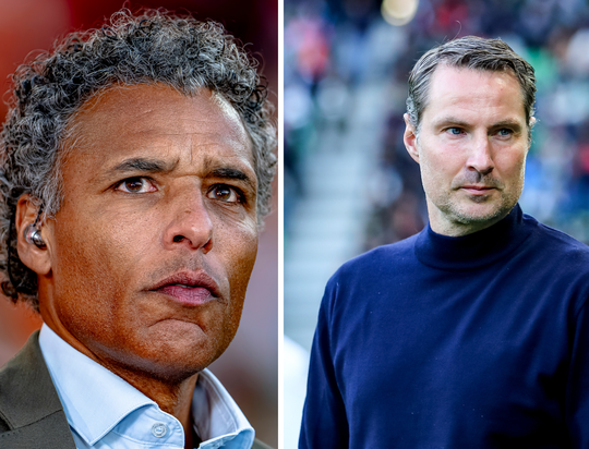 Feyenoord-trainer Brian Priske krijgt volle laag van Pierre van Hooijdonk: 'Dat doen kinderen van veertien'