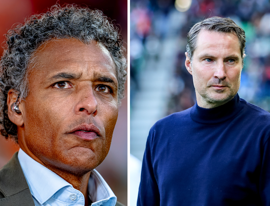 Feyenoord-trainer Brian Priske krijgt volle laag van Pierre van Hooijdonk: 'Dat doen kinderen van veertien'