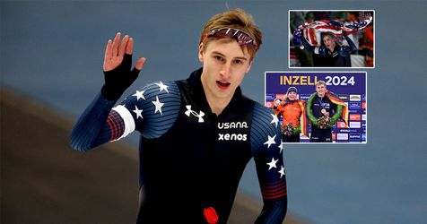 Dit is Jordan Stolz: Amerikaanse schaatssensatie zet wereld op z'n kop dankzij baan in achtertuin