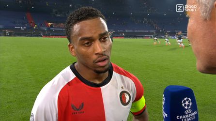 Feyenoord-aanvoerder Quinten Timber is verbijsterd na bizarre vraag van journalist: 'Hoezo?'