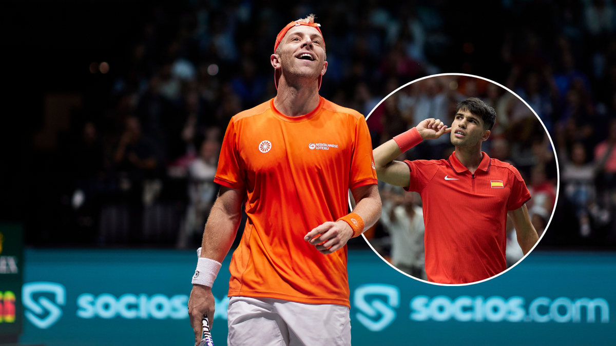 Nederlandse tennissers treffen Spanje met Carlos Alcaraz in kwartfinale van de Davis Cup