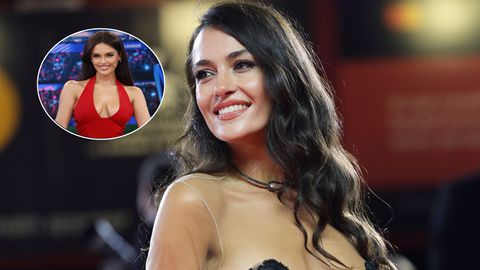 Populaire presentatrice (30) laat monden openvallen met gewaagde jurk: 'Brest doet toch niet mee?'