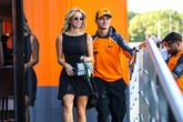 Lando Norris en Margarida Corceiro. © Getty Images.