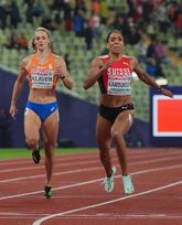 Lieke Klaver en Mujinga Kambundji ©Getty Images